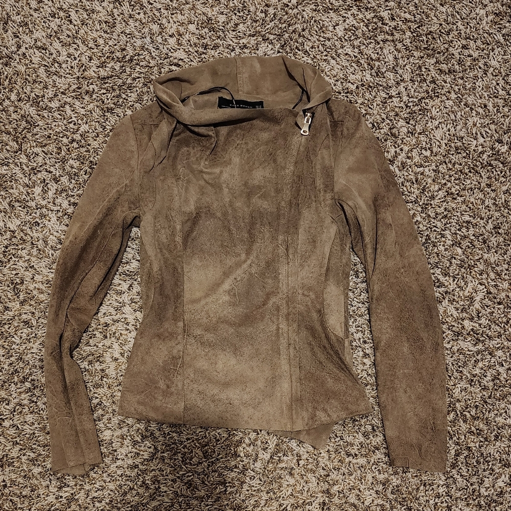 Zara Faux LeatherJacket - Picture 3 of 7